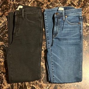 Set of 2 Madewell jeans